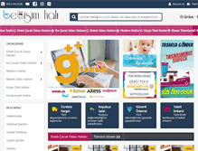 Tablet Screenshot of bebisimhali.com